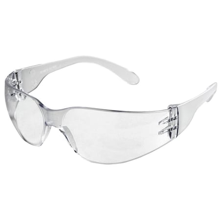 Sellstrom Safety Glasses, Mirror Lens, Scratch-Resistant, 12PK S70731
